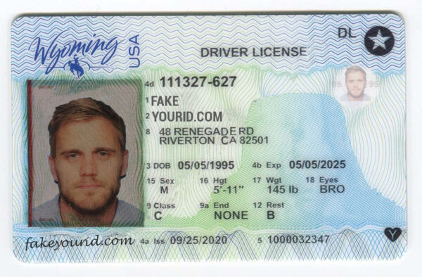 Wyoming Fake ID